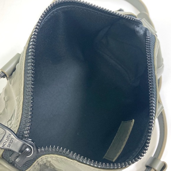 Louis Vuitton Monogram Seal Keepall Shoulder Bag Khaki - Picture 6 of 8